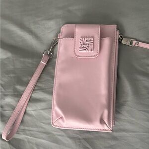 Steve Madden Pink Wristlet Phone Pouch NEW